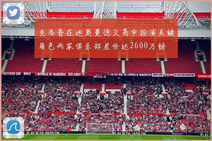 克洛普在迪奥曼德交易中扮演关键角色两家俱乐部差价达2600万镑